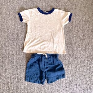 Petits Vilains t-shirt shorts bundle, 6/7